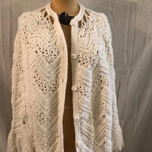 Vintage Hand Made Shawl